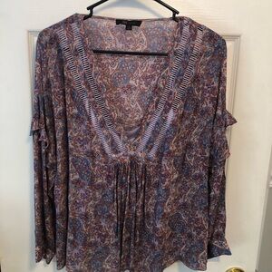 Frye V-Neck Women's Top